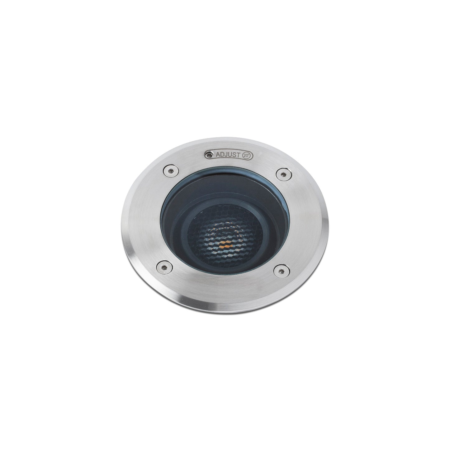 GEISER 180 Grey orientable inox recessed 10° 15W