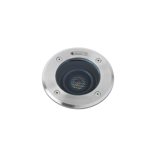 GEISER 180 Grey orientable inox recessed 10° 15W