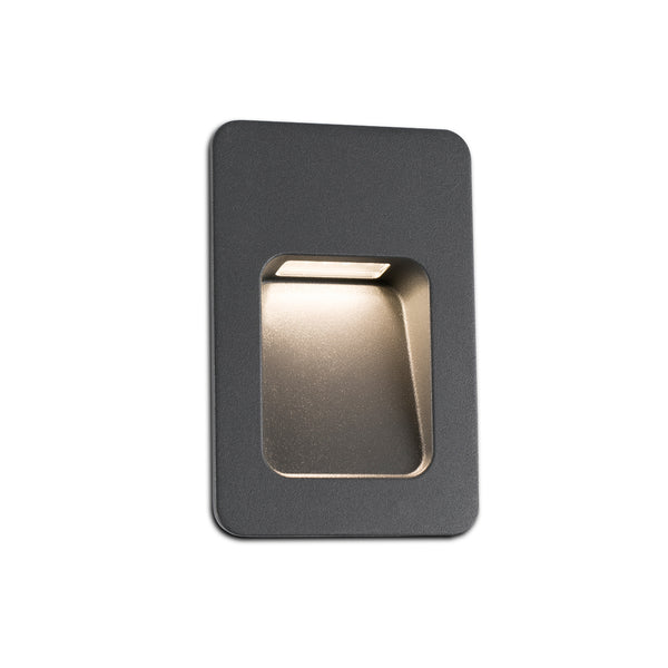 Einbauleuchte NASE-2 RECESSED DARK GREY LED 3W 3000K