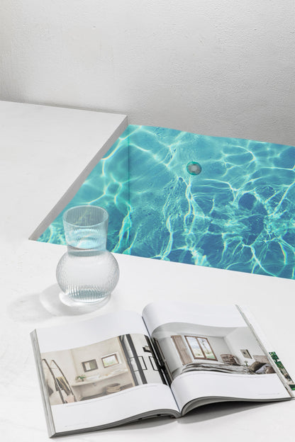 NOK 44 Matt nickel recessed lamp swimming pool
