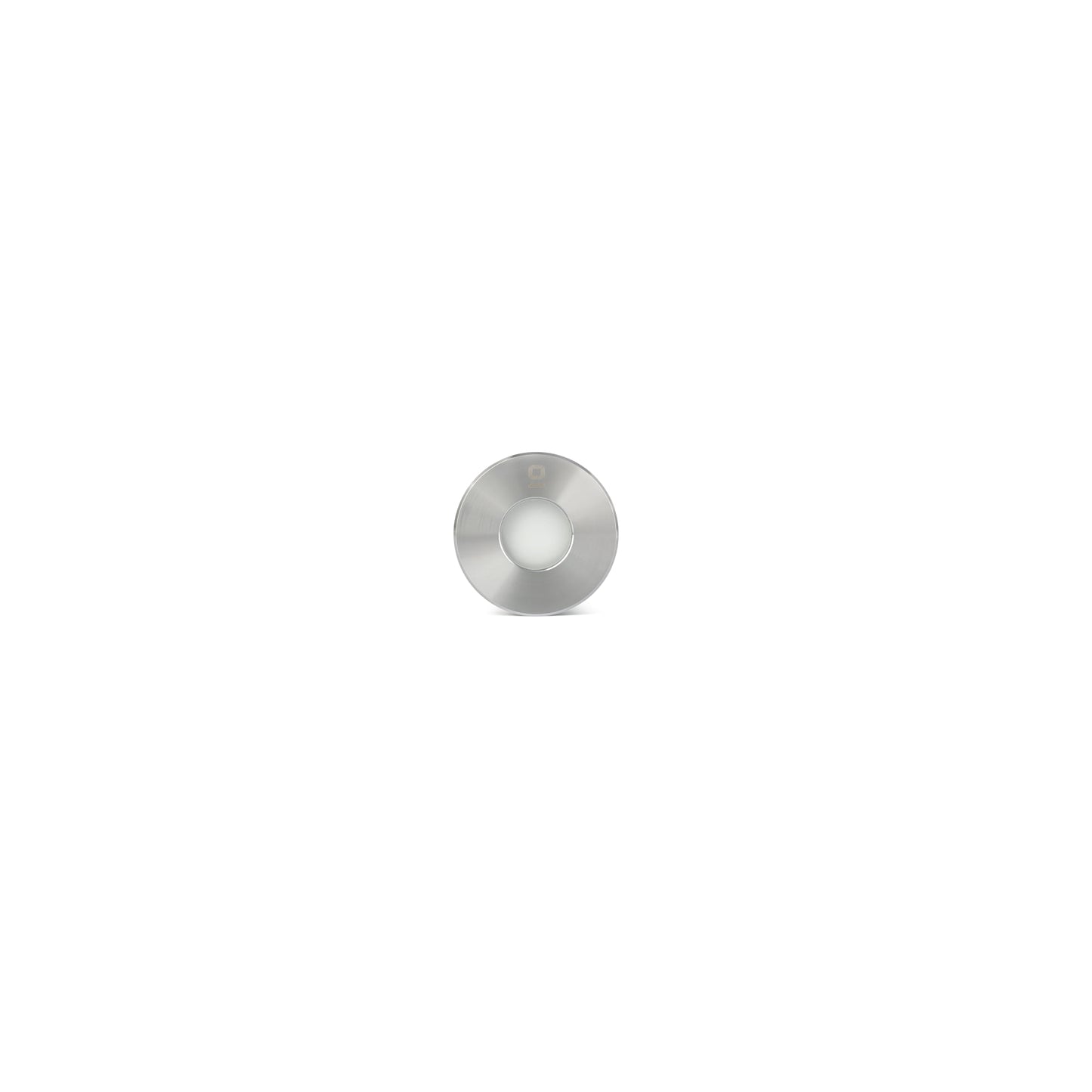 CROSBY Grey recessed lamp warm light