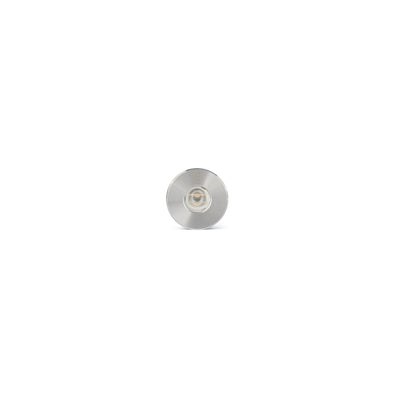 CURTIS Grey recessed lamp warm light