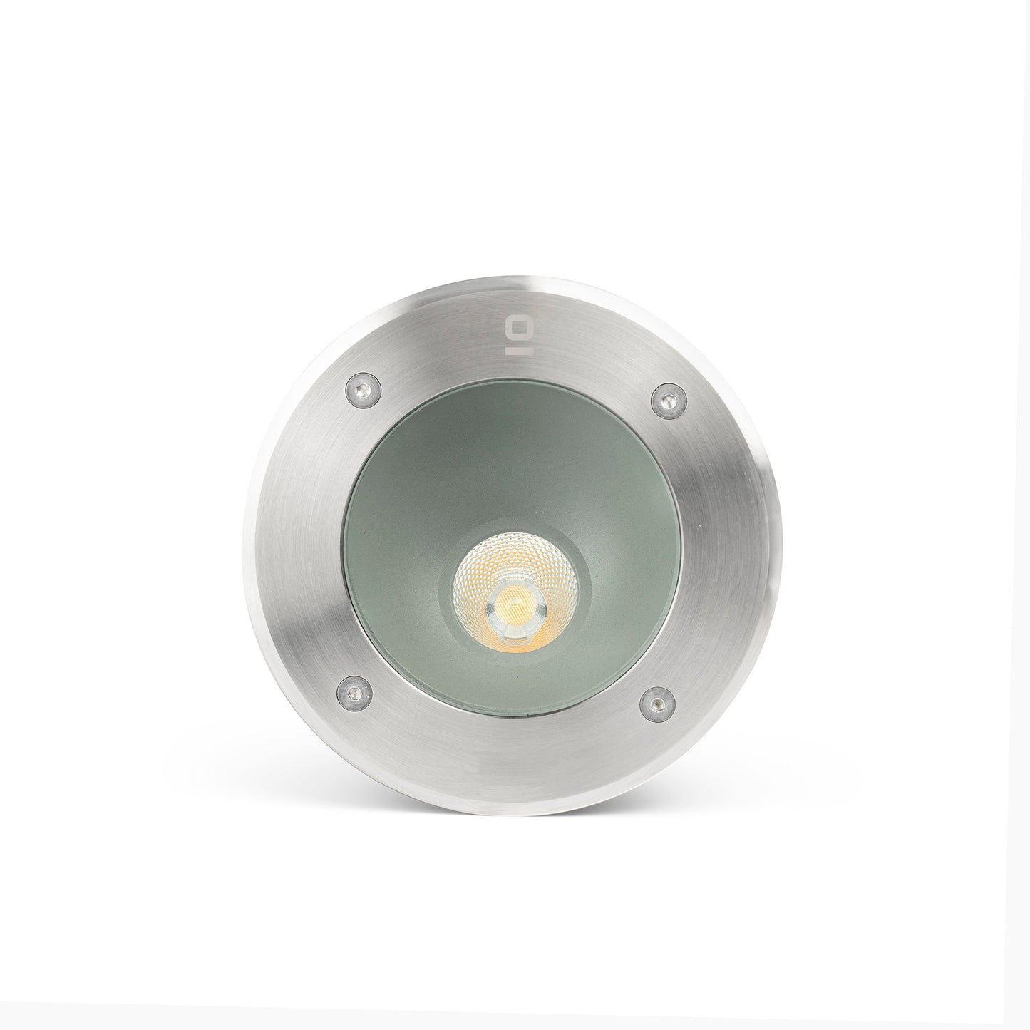 SALT Asymmetric inox recessed lamp