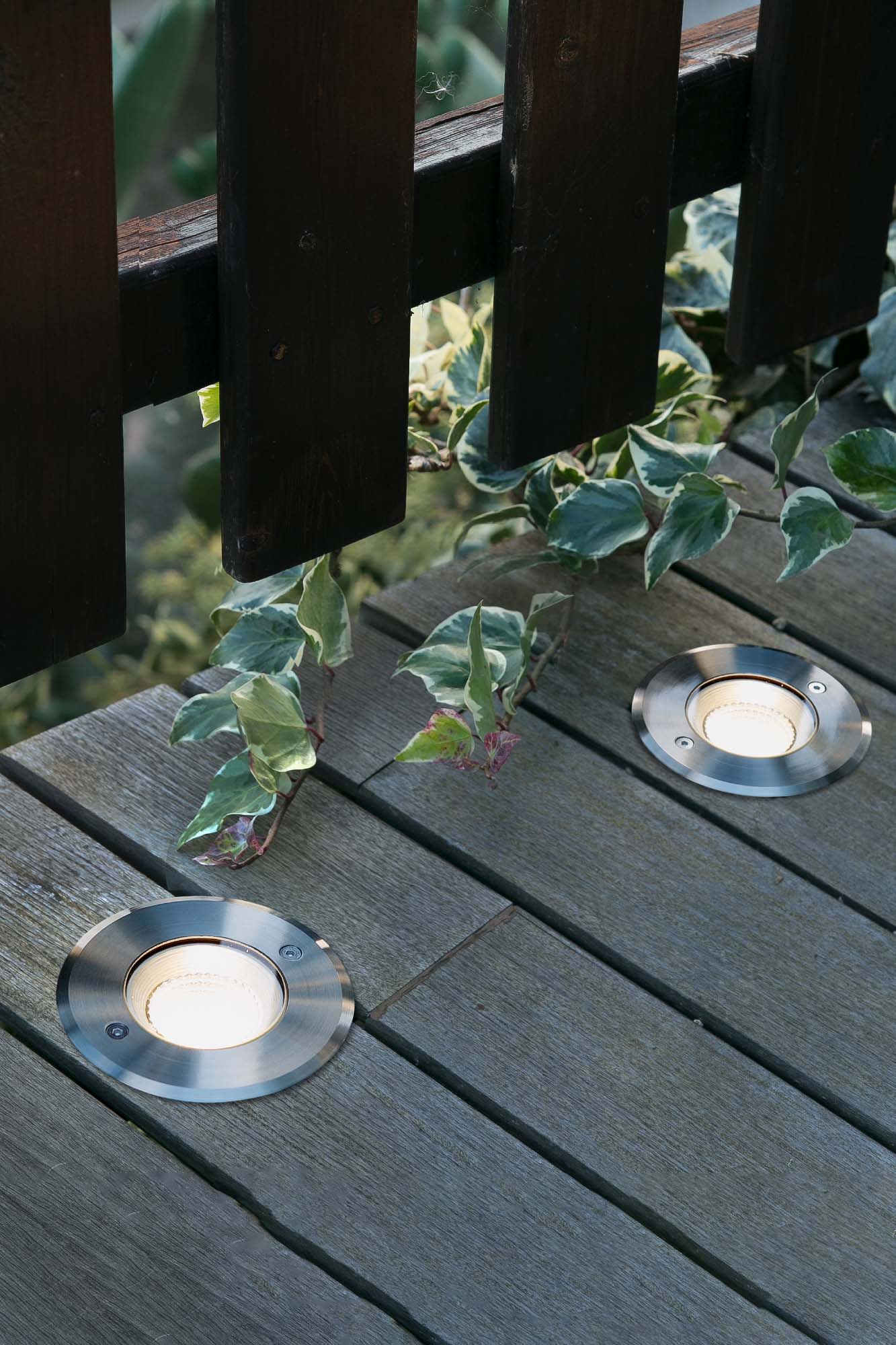 SURIA 120 Inox recessed lamp 60°