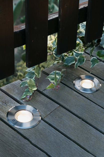 SURIA 120 Inox recessed lamp 60°