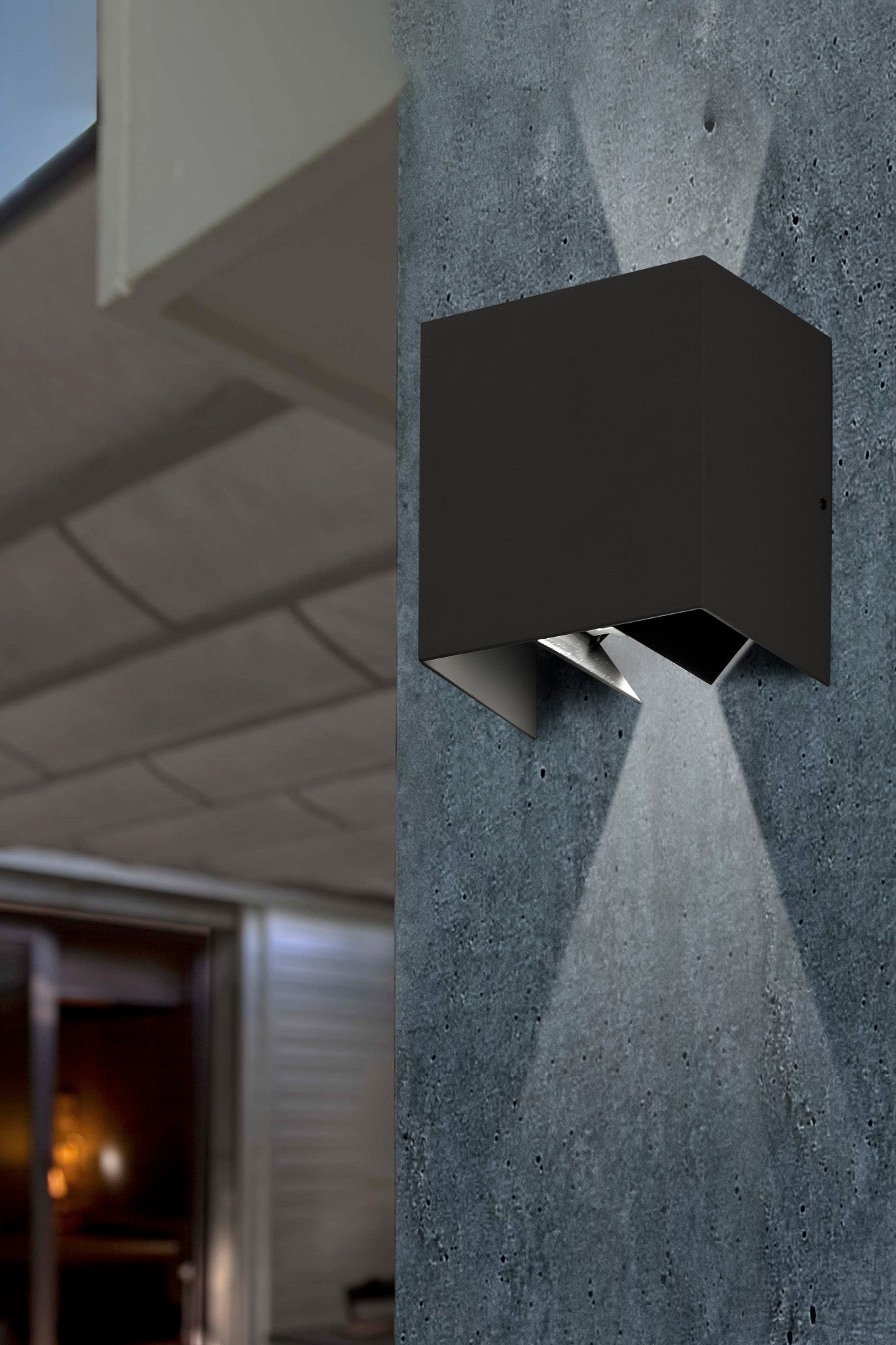 OLAN Dark grey wall lamp