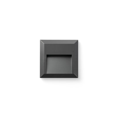 GRANT SQ Dark grey wall lamp