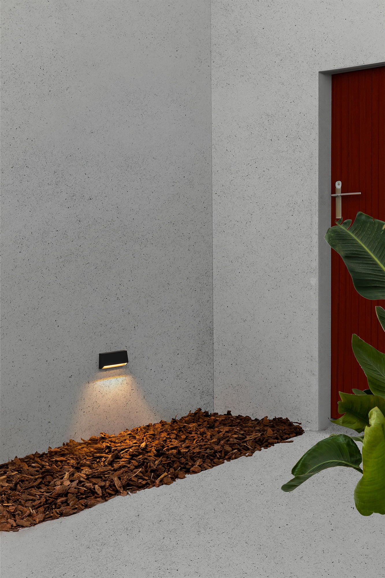 MUST 158 Dark grey wall lamp