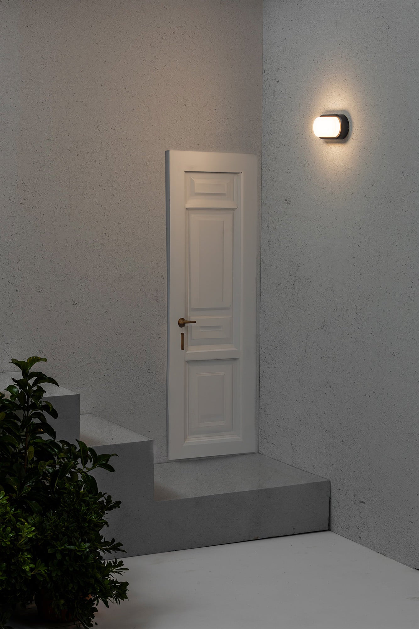 FRED 200 Dark grey wall lamp