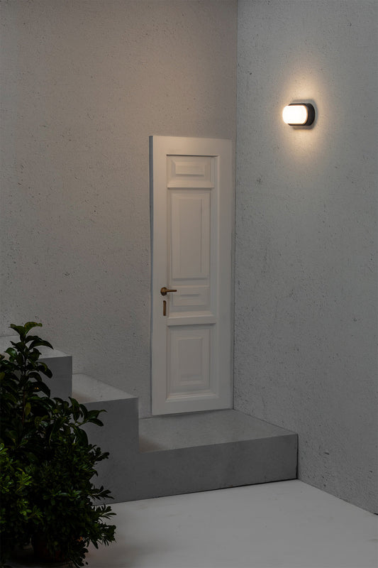 Wall light FRED DARK GREY LED WALL LIGHT 7W 3000K