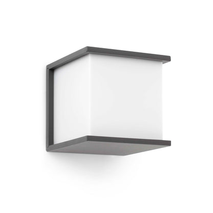 KUBICK Dark grey wall lamp