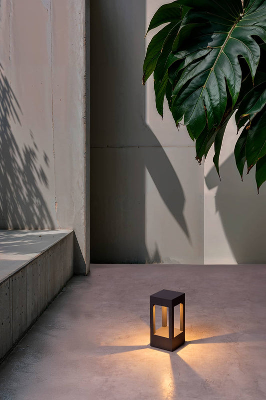 Bollard light AGRA DARK GREY LED BEACON LIGHT 9W 3000K H200