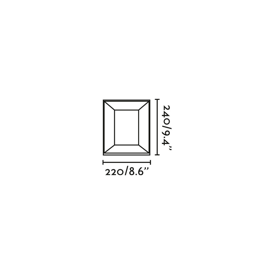 MILA Dark grey post lamp