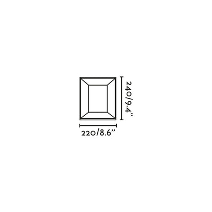 MILA Dark grey post lamp