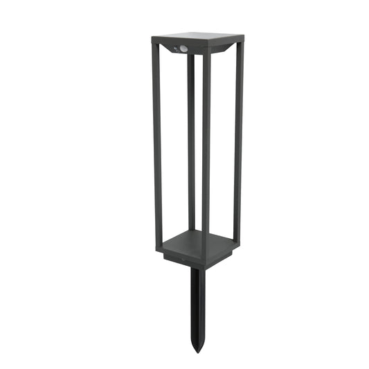 Baliza SAURA Solar gris oscuro