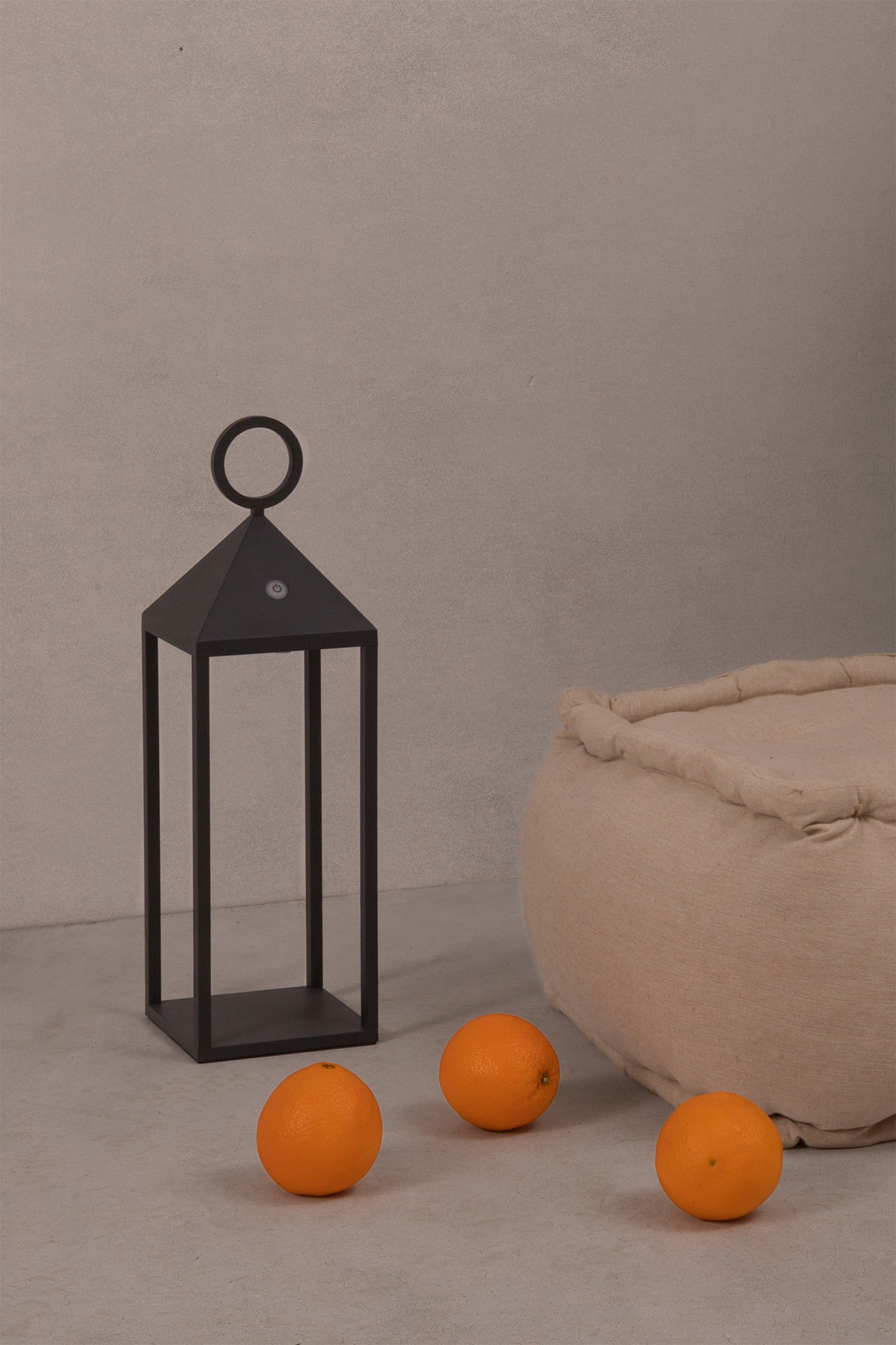 ARGUS Dark grey portable lamp