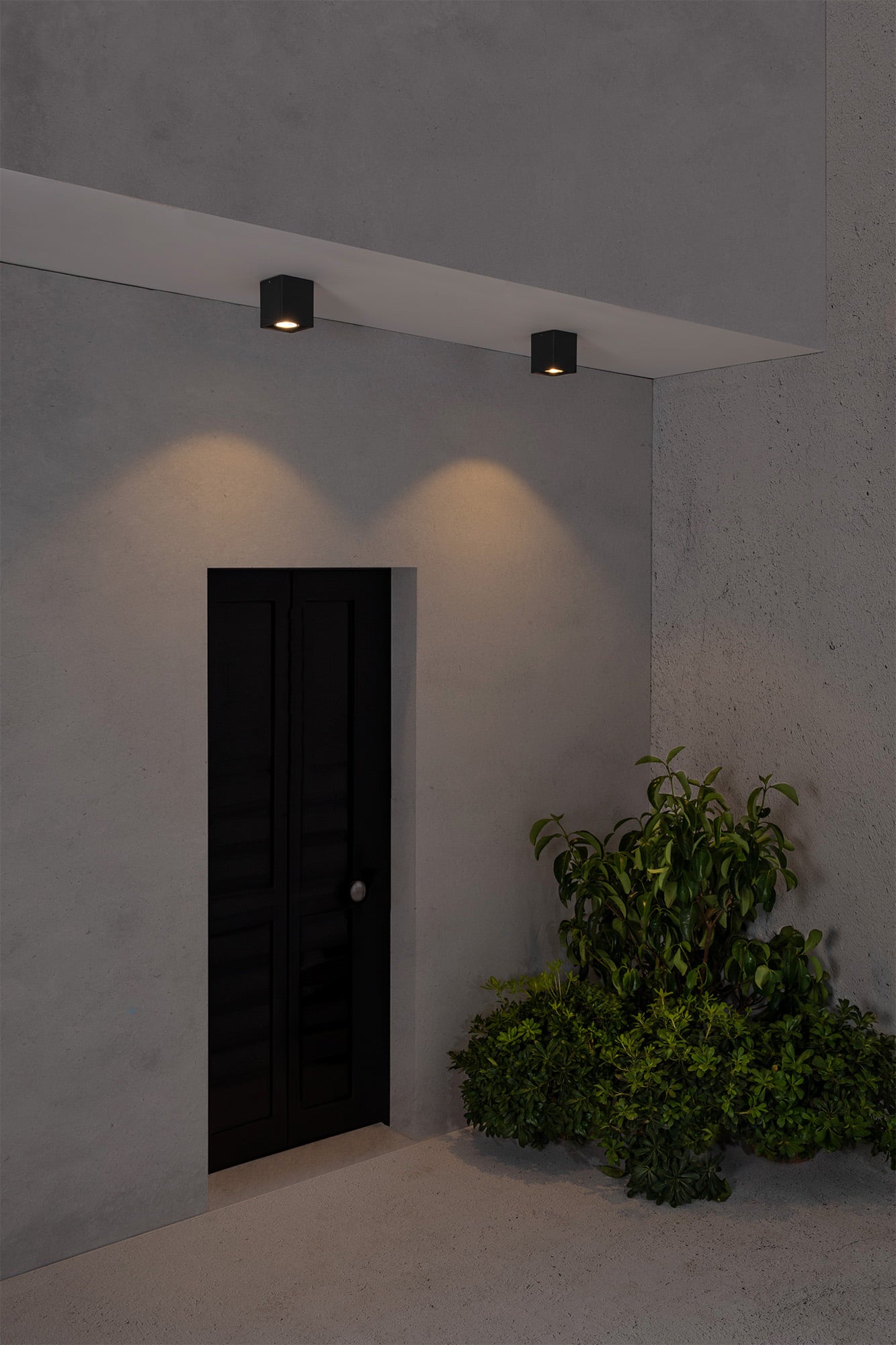 TAMI Dark grey ceiling lamp