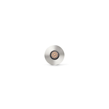 GRUND recessed inox 1W 3000K 36º 24V