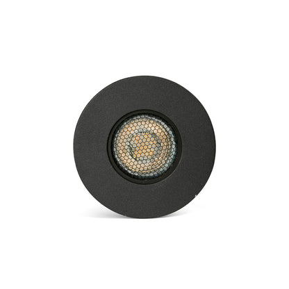 GRUND black anodized recessed GU10