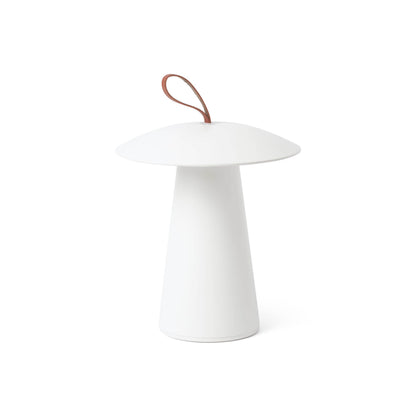 TASK White portable lamp