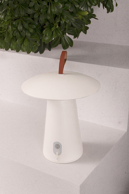 TASK White portable lamp