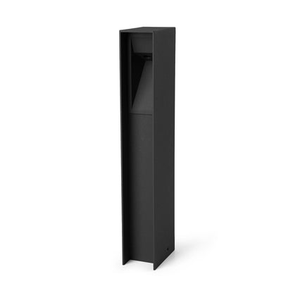 TIL Black bollard 3W 2700K 24V