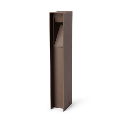TIL Brown rust bollard 3W 2700K 24V