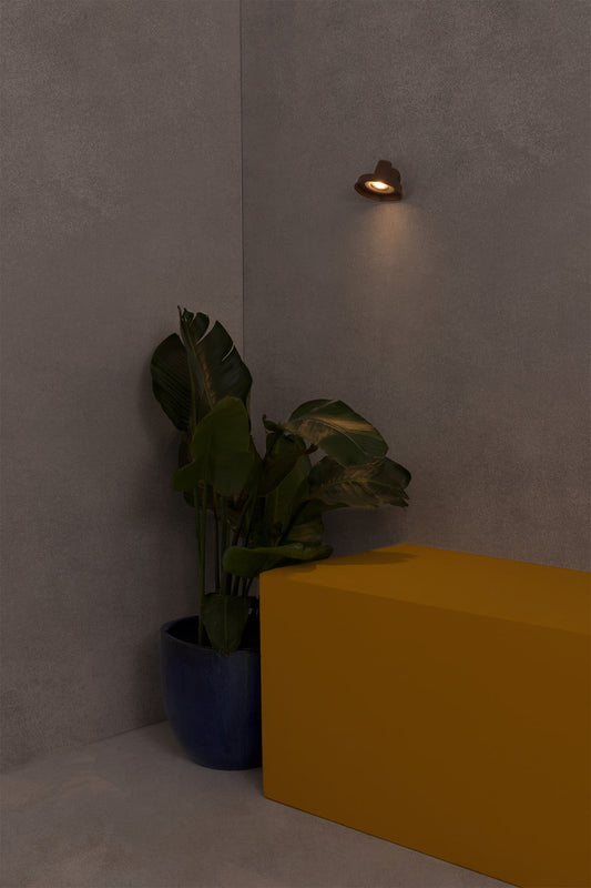 Wall light BRONX BROWN WALL LIGHT 1XGU10