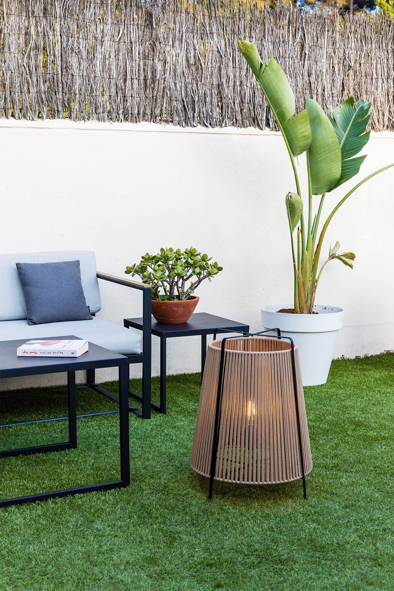 AKANE Beige floor lamp