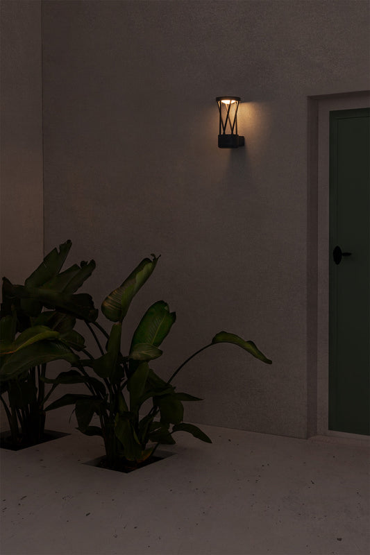 Wall light TWIST DARK GREY WALL LIGHT 10W 3000K