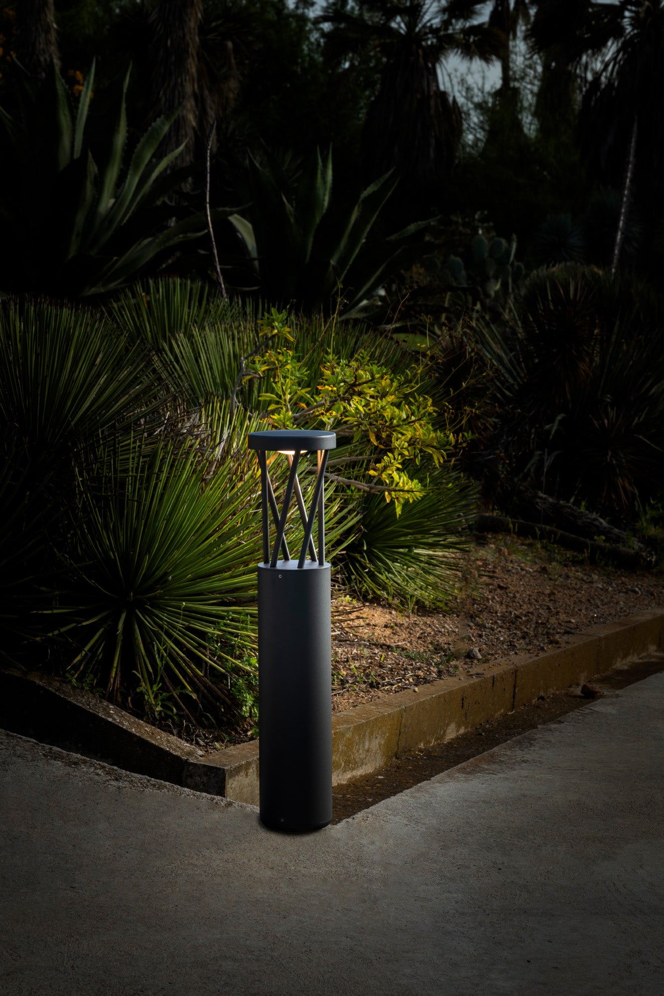 TWIST 500 Dark grey beacon lamp