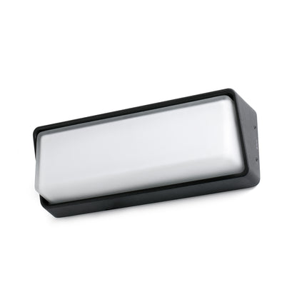 HALF Dark grey wall lamp