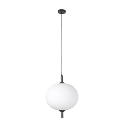 SAIGON OUT R45 Grey/matt white pendant lamp cone cap