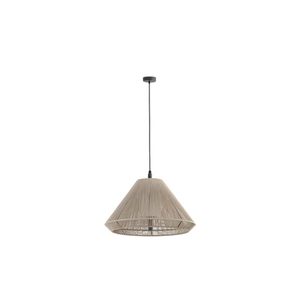 SAIGON OUT C70 Grey/beige pendant lamp cone cap