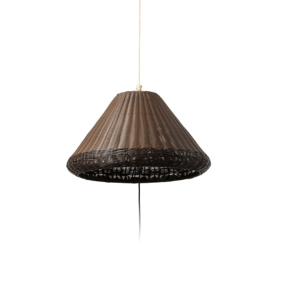 SAIGON OUT Grey/brown portable and pendant lamp W70 hole cap