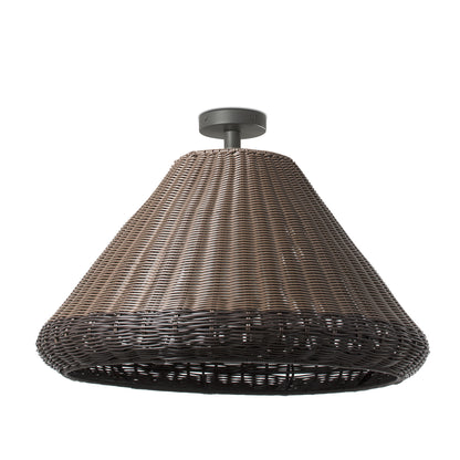 SAIGON OUT W70 S brown fixed pendant light