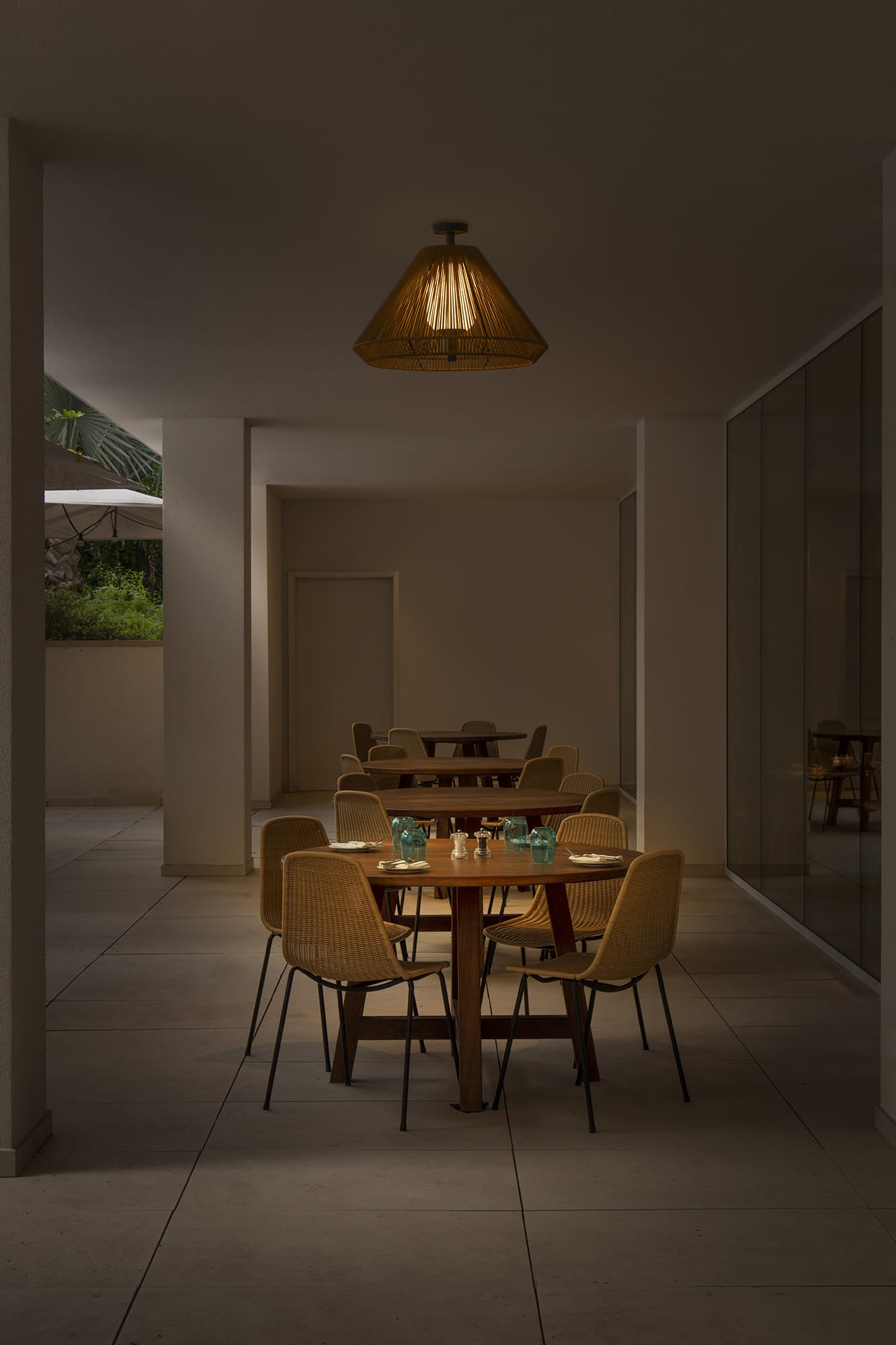 SAIGON OUT C70 S ochre fixed pendant light