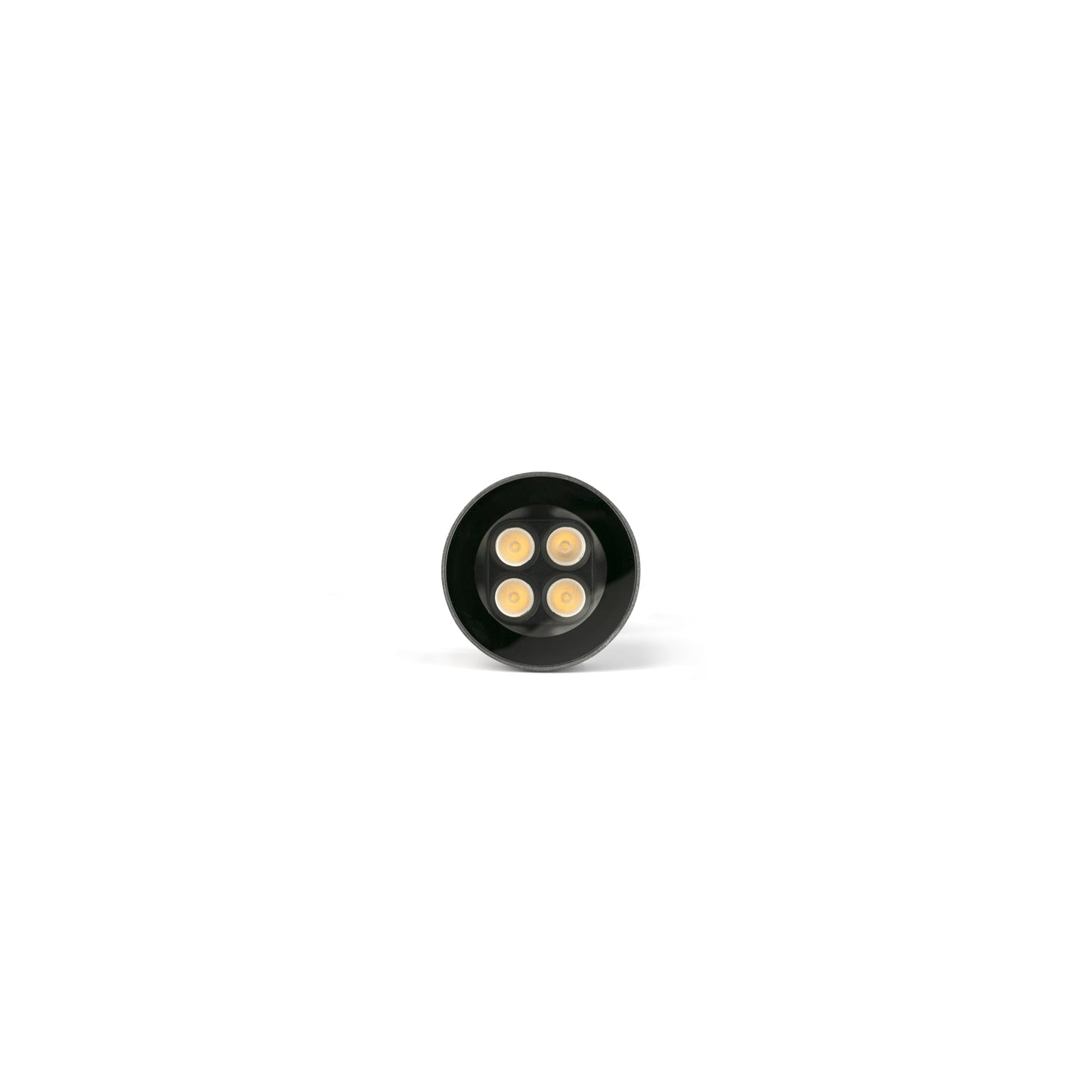 TRAS 4L Black recessed lamp