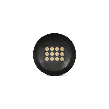 TRAS 25L Black recessed lamp 13º