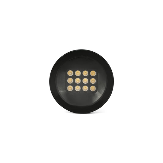 TRAS 25L Black recessed lamp 13º