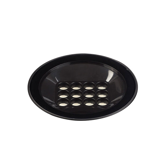 TRAS 25L Black recessed lamp 40º