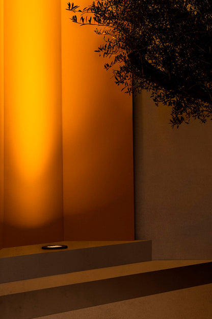 TRAS 25L Black recessed lamp 40º