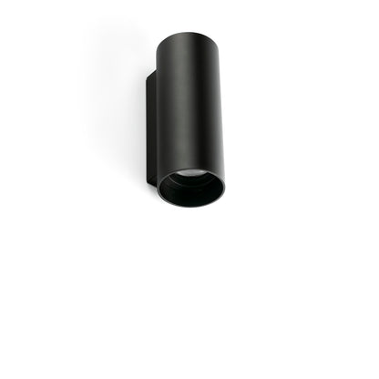 KOV 2L Black round wall lamp 3000K 23°/23°