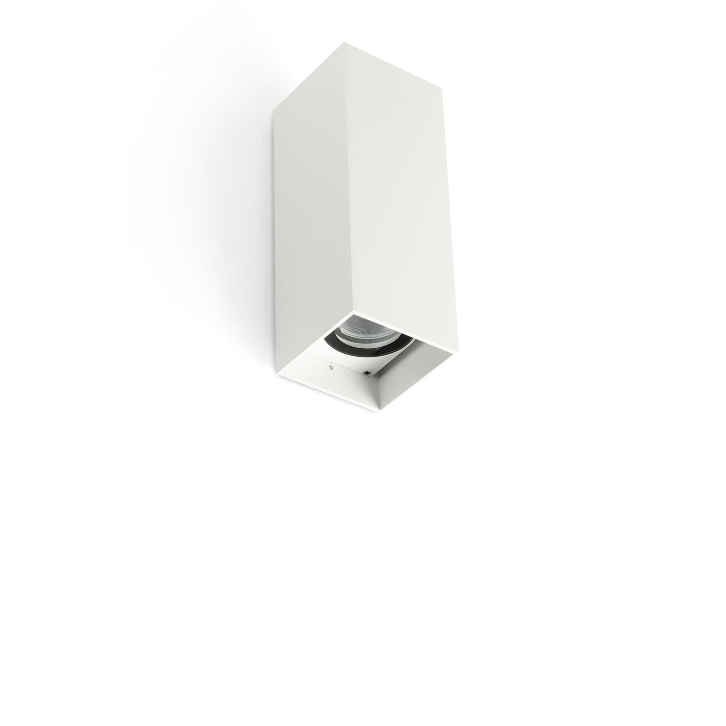 KOV 2L White square wall lamp 2700K 34°/34°