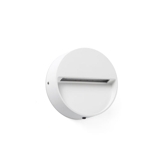 Wall light DUNE ROUND WALL LIGHT MATTE WHITE 3W 4CCT