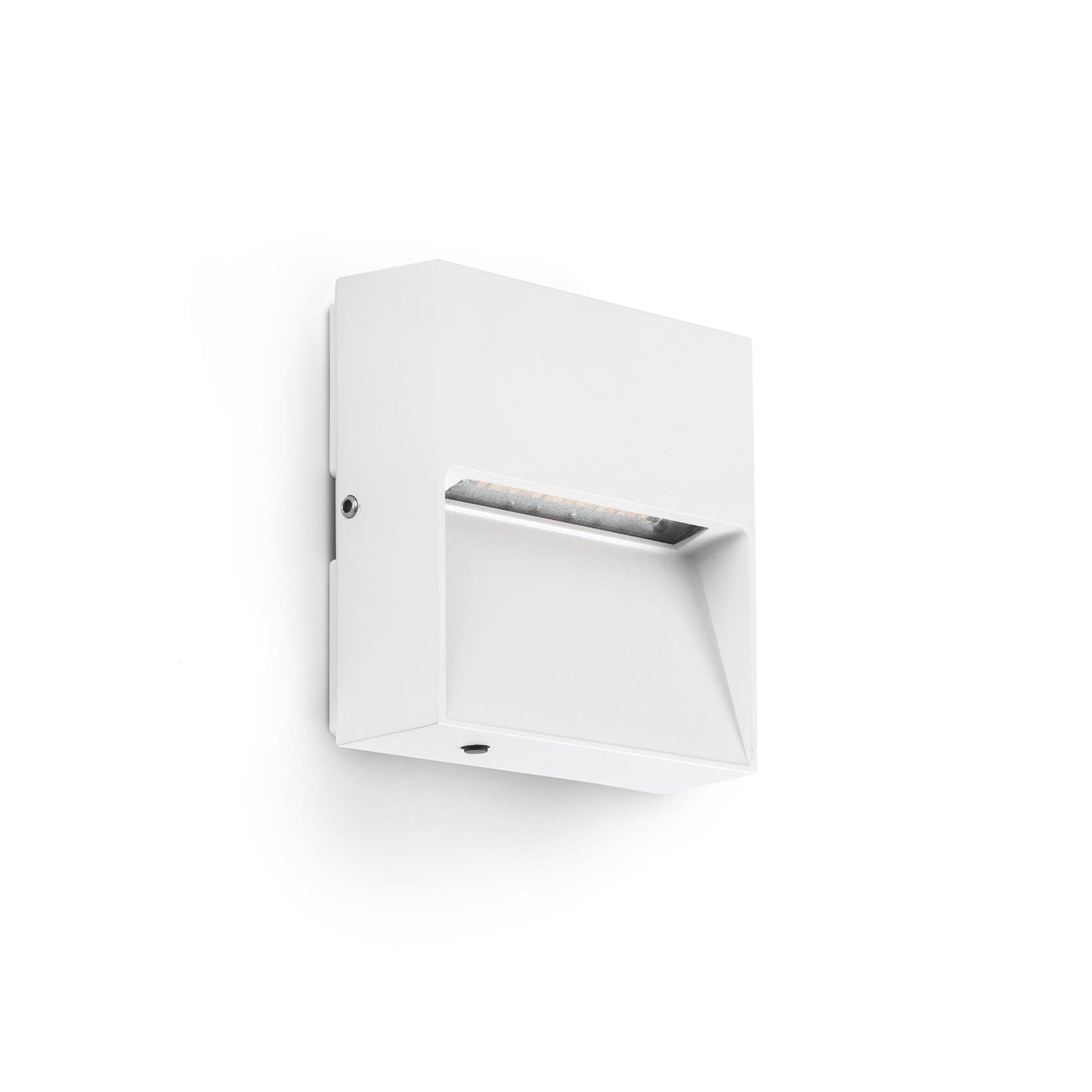 DUNE SQ Square wall applique in matte white, 3W 4CCT