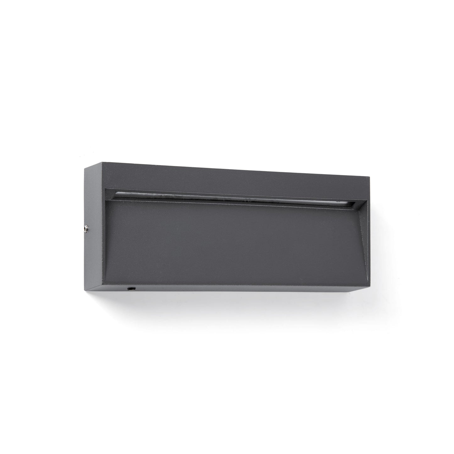 DUNE R Rectangular wall applique in dark grey, 6W 4CCT
