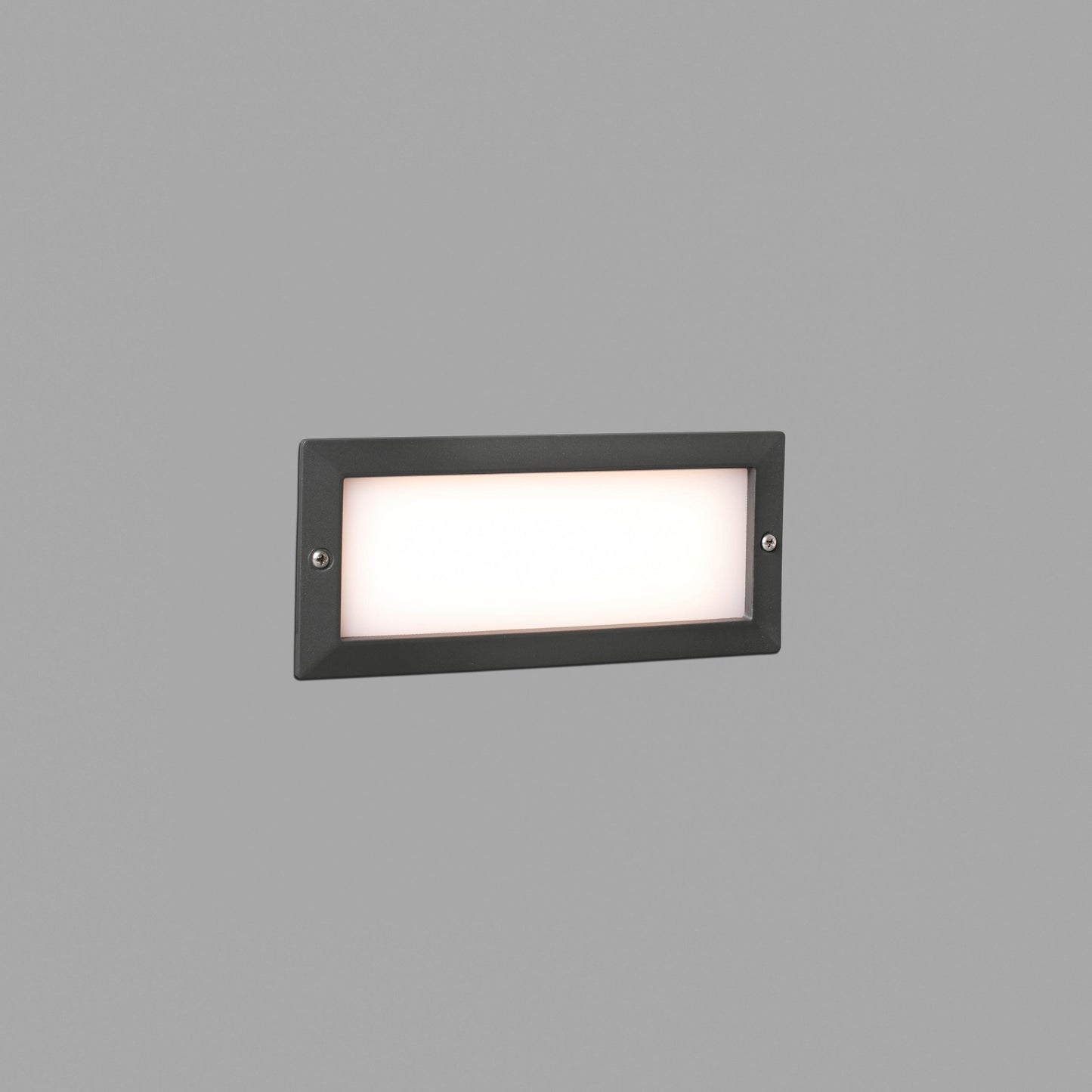 STRIPE Dark grey recessed lamp