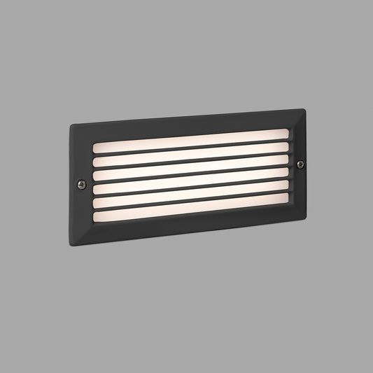 STRIPE-1 Dark grey recessed lamp