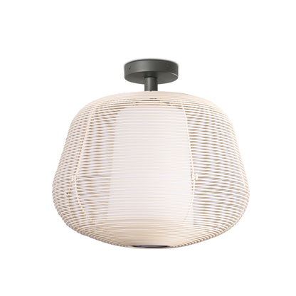 NARA S beige fixed pendant light 1xE27